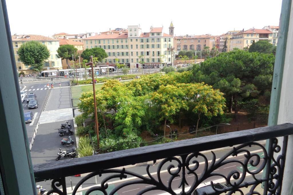 Spacious 3 Bedroom Flat Nice Center - Magnificent View-Parking מראה חיצוני תמונה