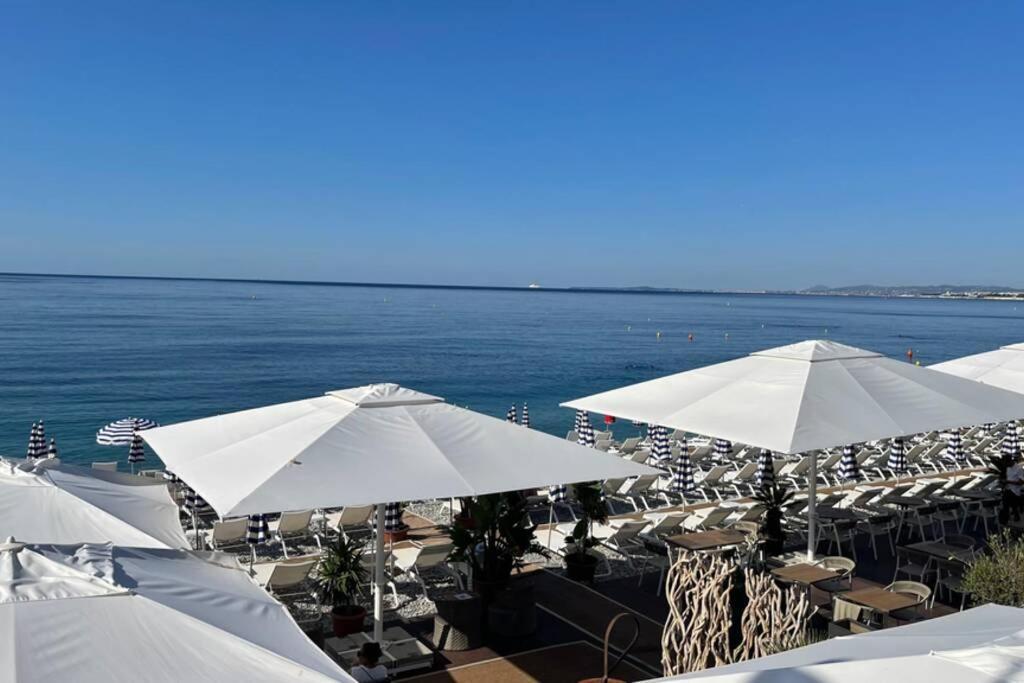 Spacious 3 Bedroom Flat Nice Center - Magnificent View-Parking מראה חיצוני תמונה