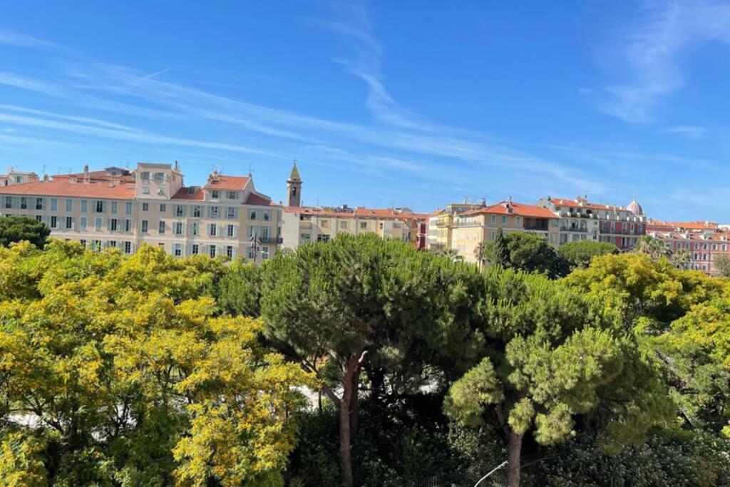 Spacious 3 Bedroom Flat Nice Center - Magnificent View-Parking מראה חיצוני תמונה
