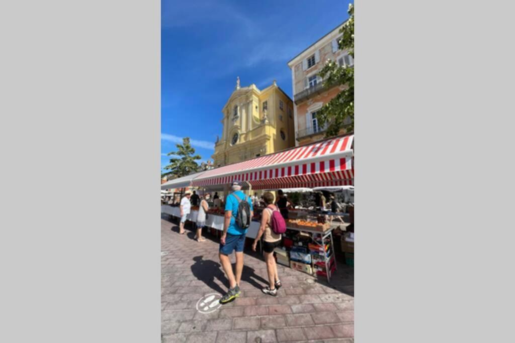 Spacious 3 Bedroom Flat Nice Center - Magnificent View-Parking מראה חיצוני תמונה