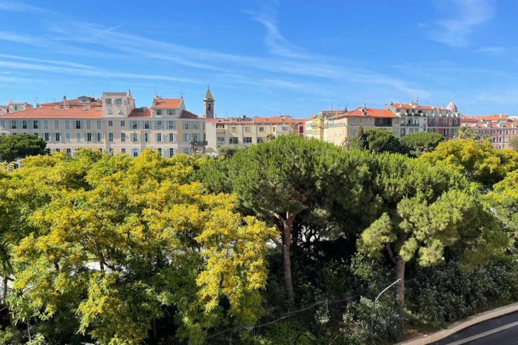 Spacious 3 Bedroom Flat Nice Center - Magnificent View-Parking מראה חיצוני תמונה