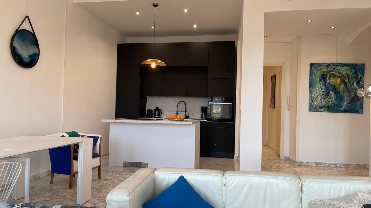 Spacious 3 Bedroom Flat Nice Center - Magnificent View-Parking מראה חיצוני תמונה