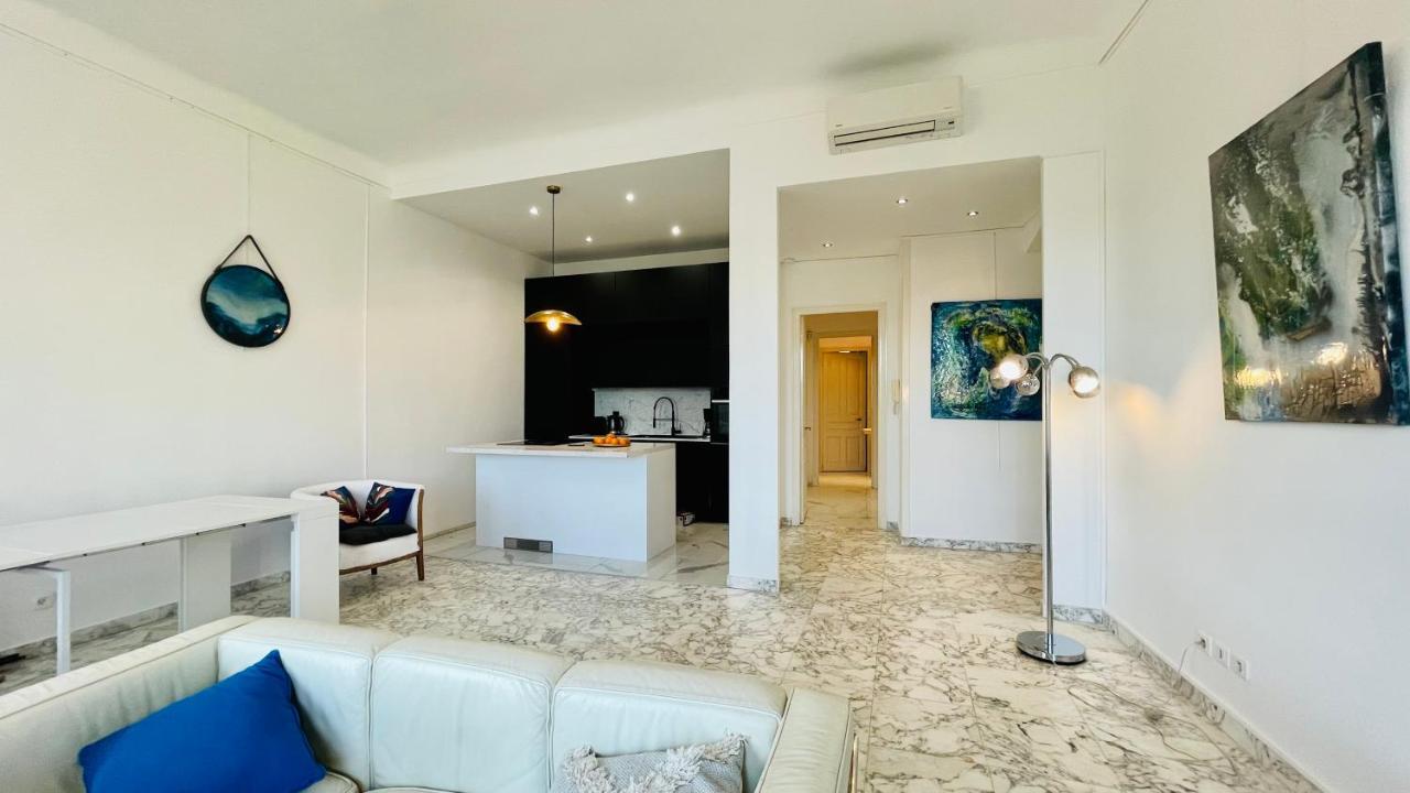 Spacious 3 Bedroom Flat Nice Center - Magnificent View-Parking מראה חיצוני תמונה