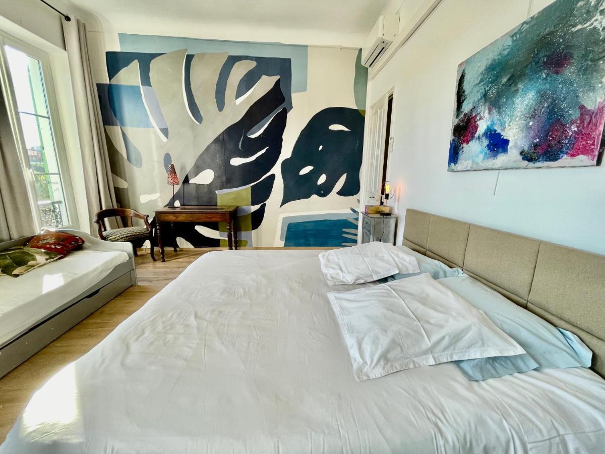 Spacious 3 Bedroom Flat Nice Center - Magnificent View-Parking מראה חיצוני תמונה