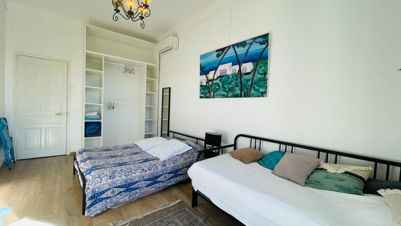 Spacious 3 Bedroom Flat Nice Center - Magnificent View-Parking מראה חיצוני תמונה